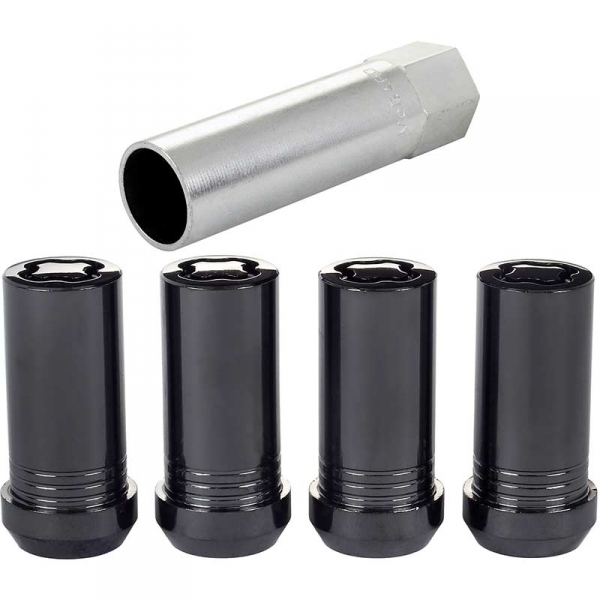 25112_1_web_600x600.jpg McGard 25112 Black Tuner Style Wheel Locks (4-Pack)