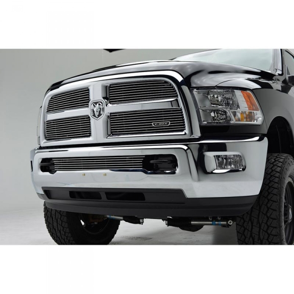 25452-T-REX_600x600.jpg T-Rex 25452 Billet Series Polished Bumper 1-Piece Grille Insert