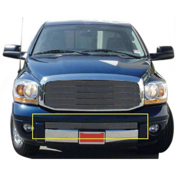 25467_T-Rex_600x600.jpg T-Rex 25467 Billet Series Polished Bumper 1-Piece Grille Bolt-On