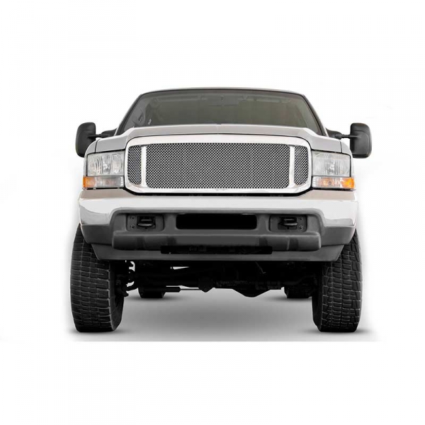 50571_T-REX_updated_web_600x600.jpg T-Rex 50571 Billet Series Polished Mesh 1-Piece Grille Replacement
