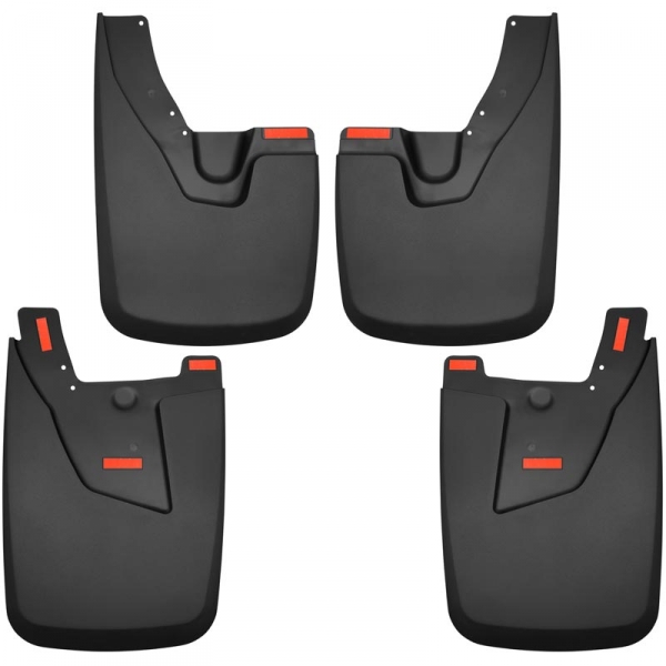 58056_Husky-Liners_1_600x600.jpg Husky Liners 58056 Black Custom Molded Mud Guard Set