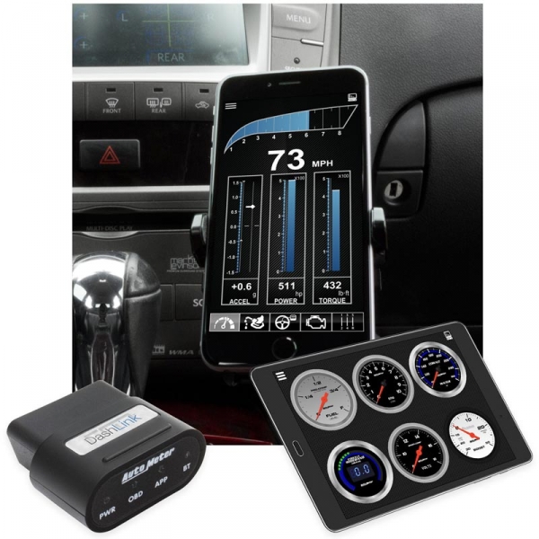 6036_AutoMeter_1_600x600.jpg Auto Meter 6036 DashLink II OBDII Wireless Data Module