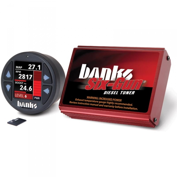 61442_BanksPower_600x600.jpg Banks Power 61442 Six-Gun Diesel Tuner with iDash 1.8 DataMonster