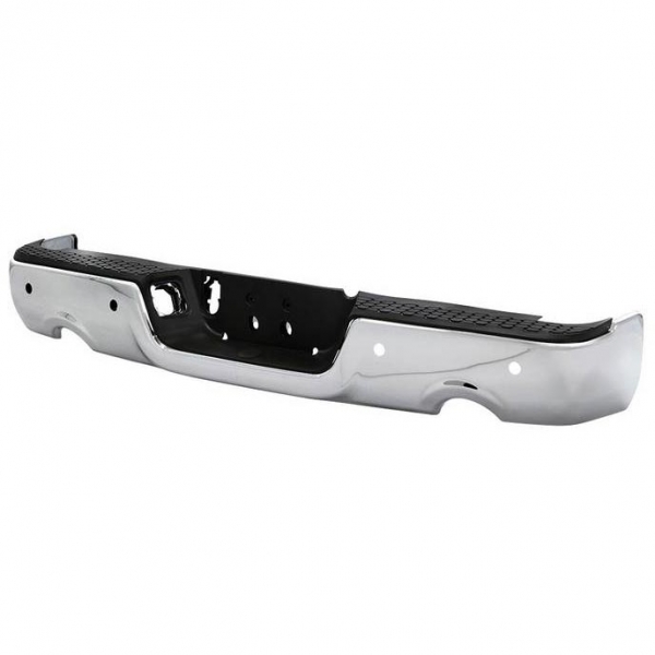 9047008_Spyder_1_600x600.jpg Spyder 9047008 Chrome OEM Style Steel Rear Bumper With Dual Exhaust