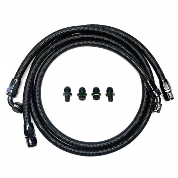 FSD-11-B_Full-Send-Diesel_1_600x600.jpg Full Send Diesel FSD-11-B Braided Transmission Cooler Line Kit