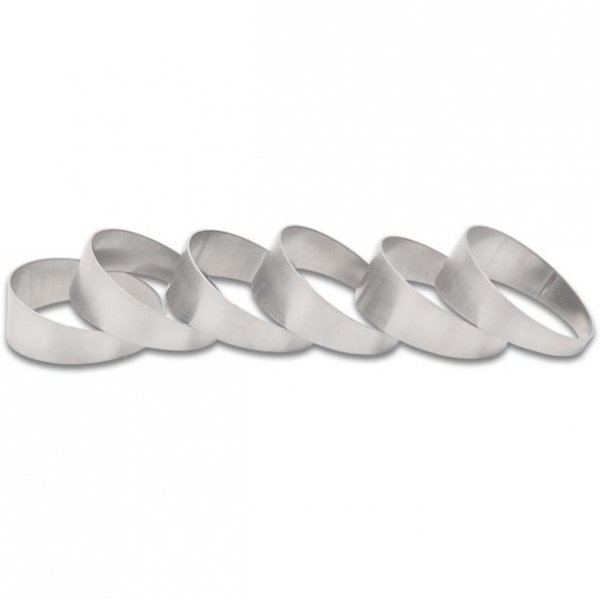 Stainless_PieCuts_Vibrant_600x600-2.jpg Vibrant 13620 2" T304 Stainless Steel Pie Cuts